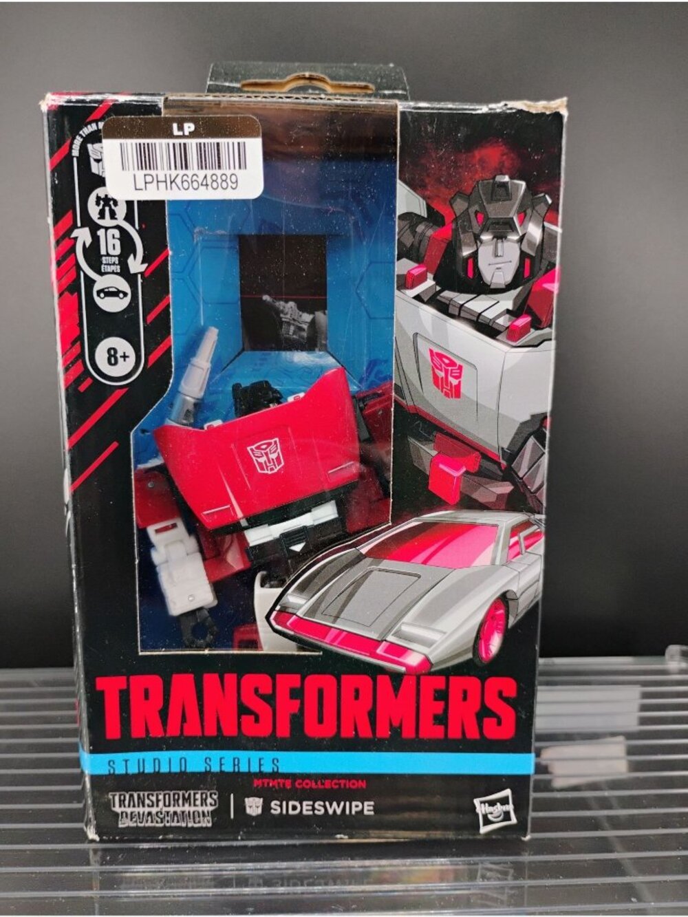 Transformers Studio Series Deluxe Class Sideswipe MTMTE Figure